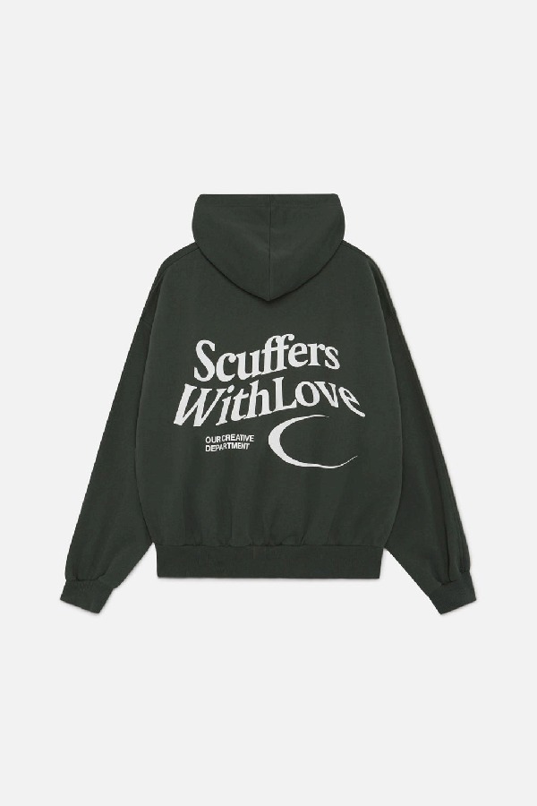 Hoodies Scuffers Excess of Future Verdes Claro | 79238NZDK