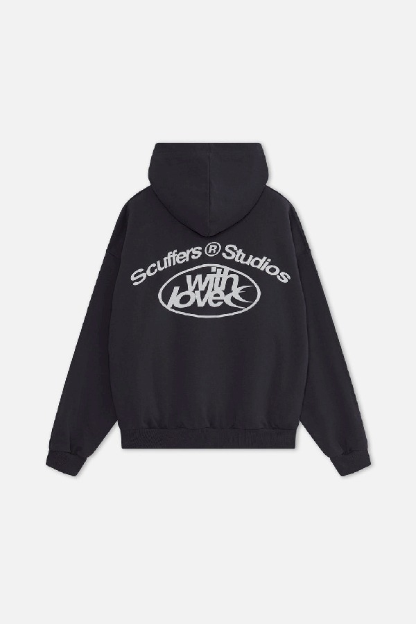 Hoodies Scuffers FW-7 Azul Marino | 95346TEFJ
