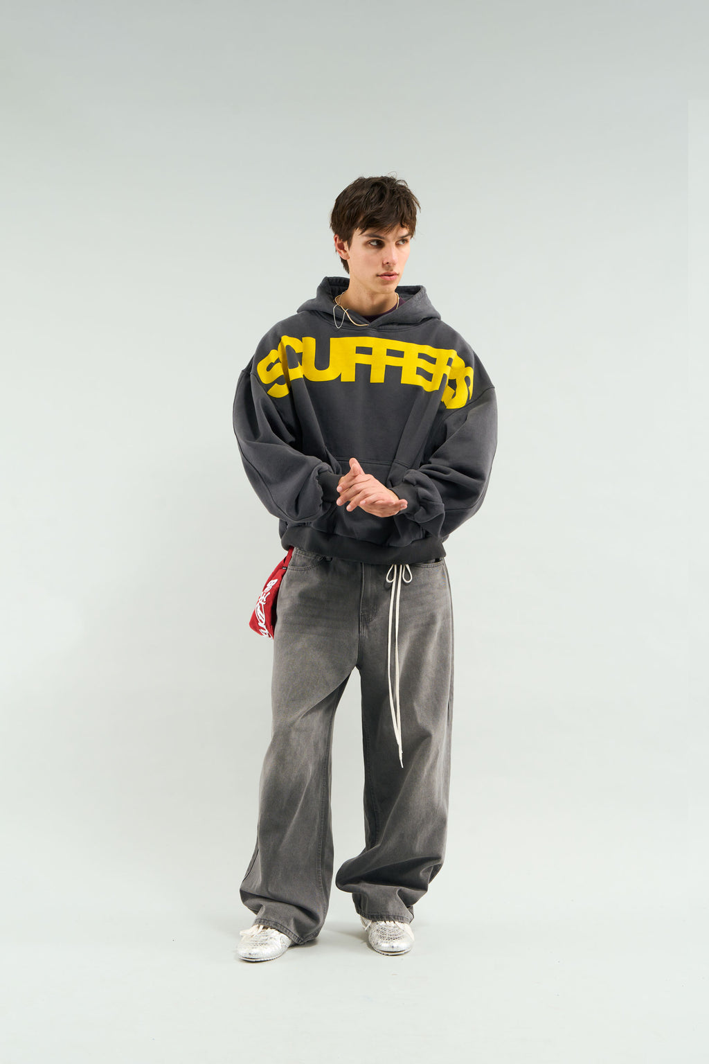 Hoodies Scuffers Flock Hoodie Azules | 48735IARD