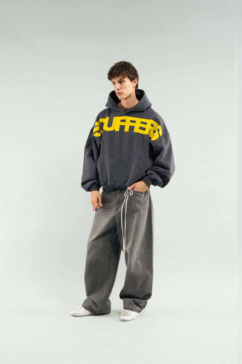 Hoodies Scuffers Flock Hoodie Azules | 48735IARD