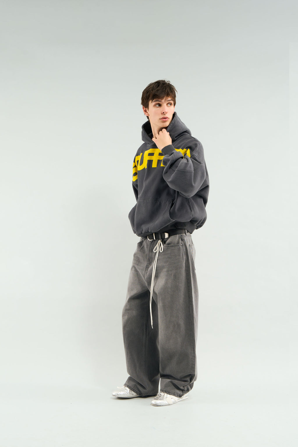 Hoodies Scuffers Flock Hoodie Azules | 48735IARD