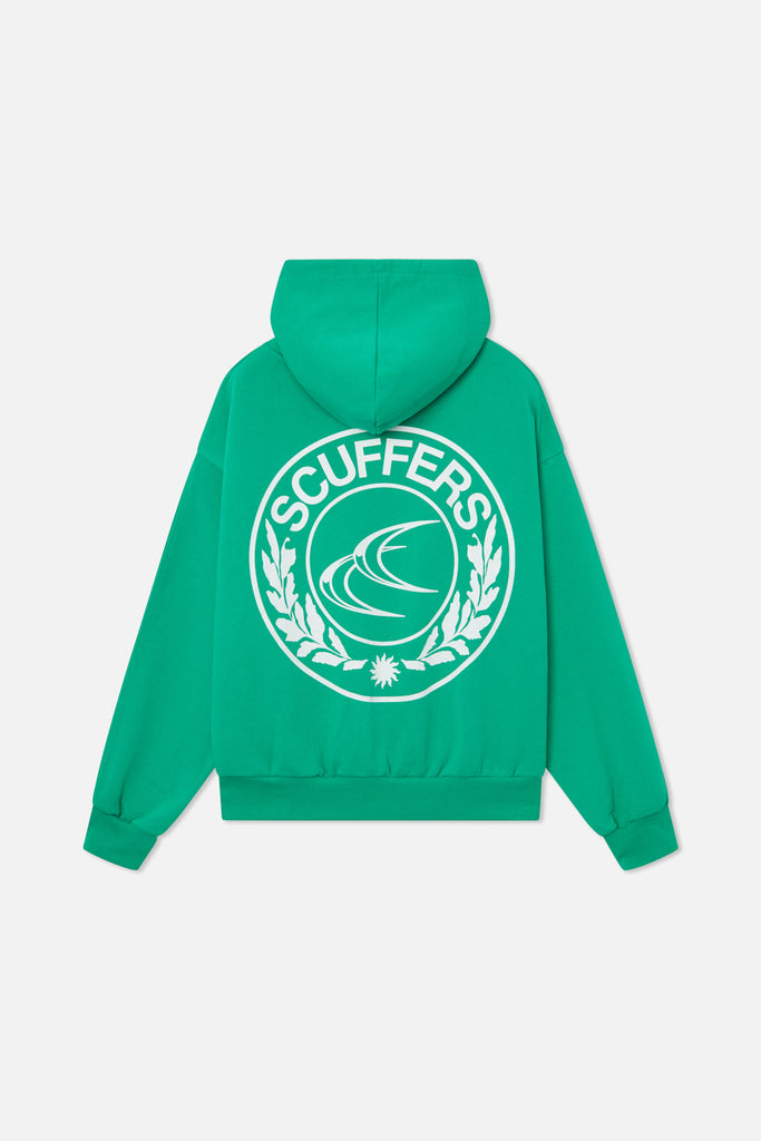 Hoodies Scuffers Flock Hoodie Verdes | 95804PXEI