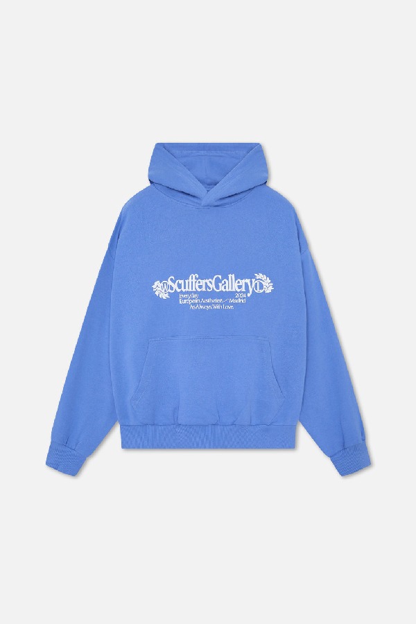 Hoodies Scuffers Gallery Azules | 69735RAHC