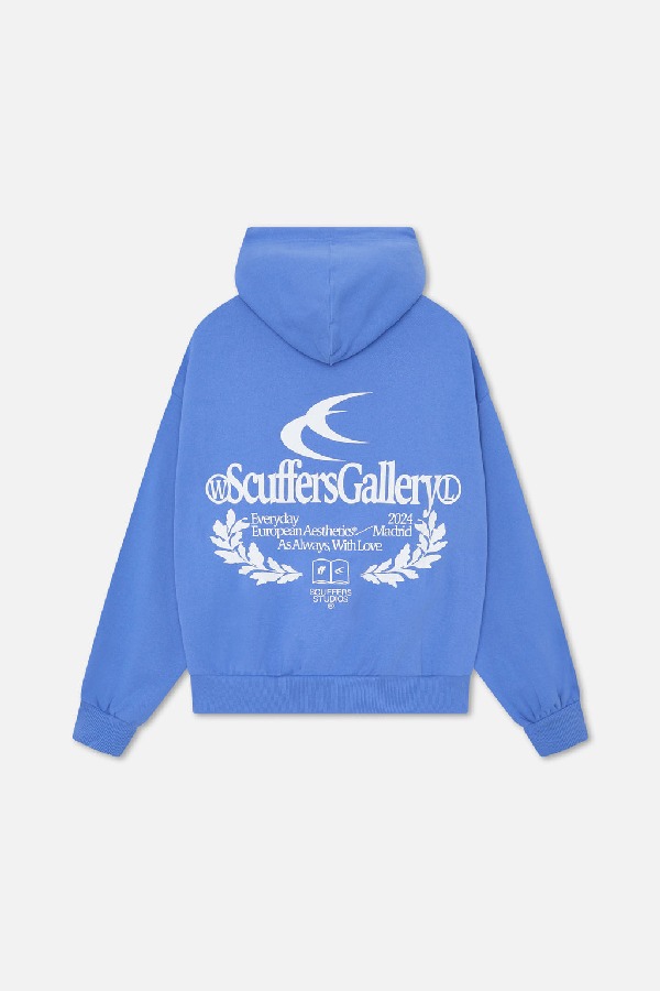 Hoodies Scuffers Gallery Azules | 69735RAHC