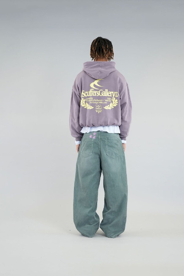 Hoodies Scuffers Gallery Morados | 46793LPAV