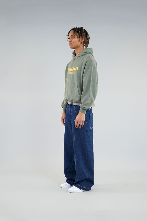 Hoodies Scuffers Gallery Verdes | 81732QWVS