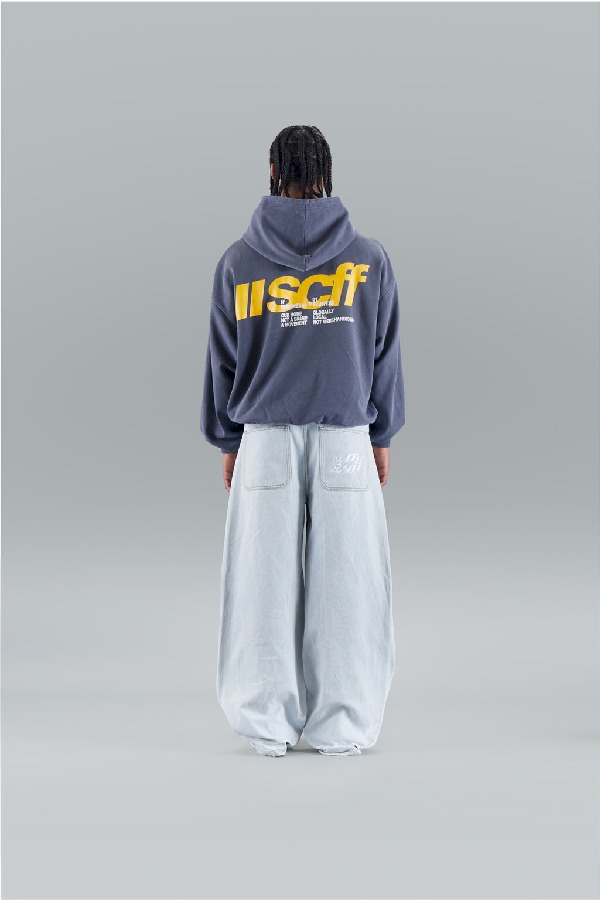 Hoodies Scuffers Globally Azul Marino | 65079DEUZ