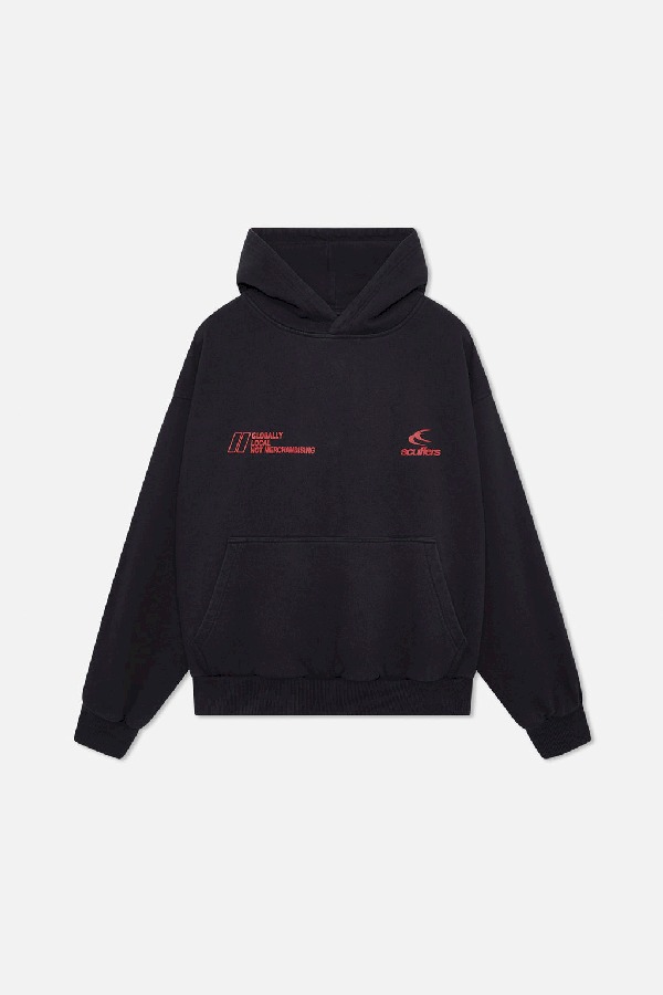 Hoodies Scuffers Globally Negros | 89367BTMN