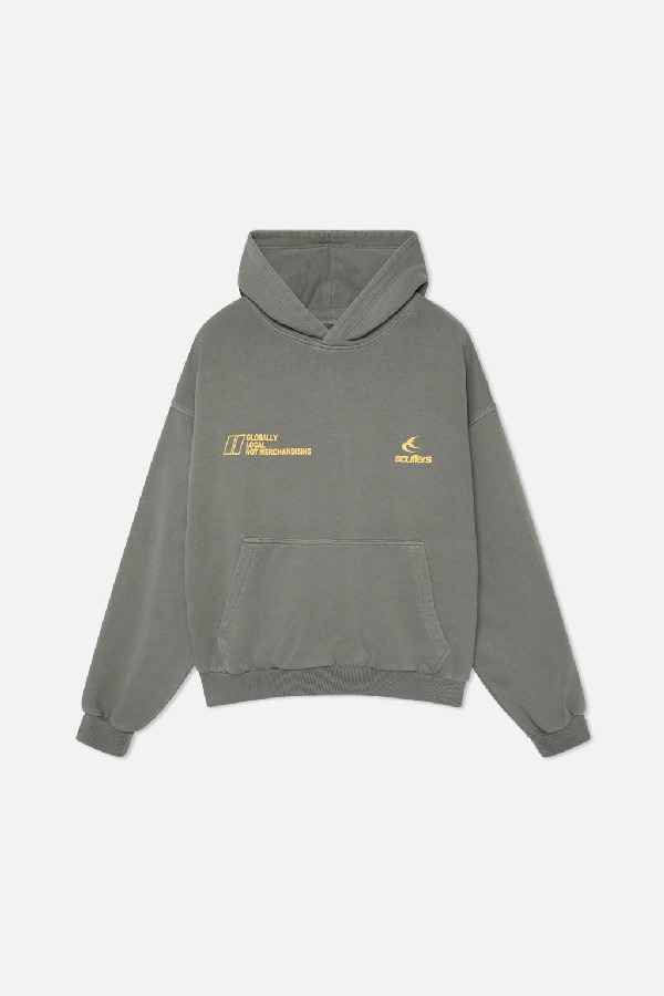 Hoodies Scuffers Globally Verdes | 57902GEMZ