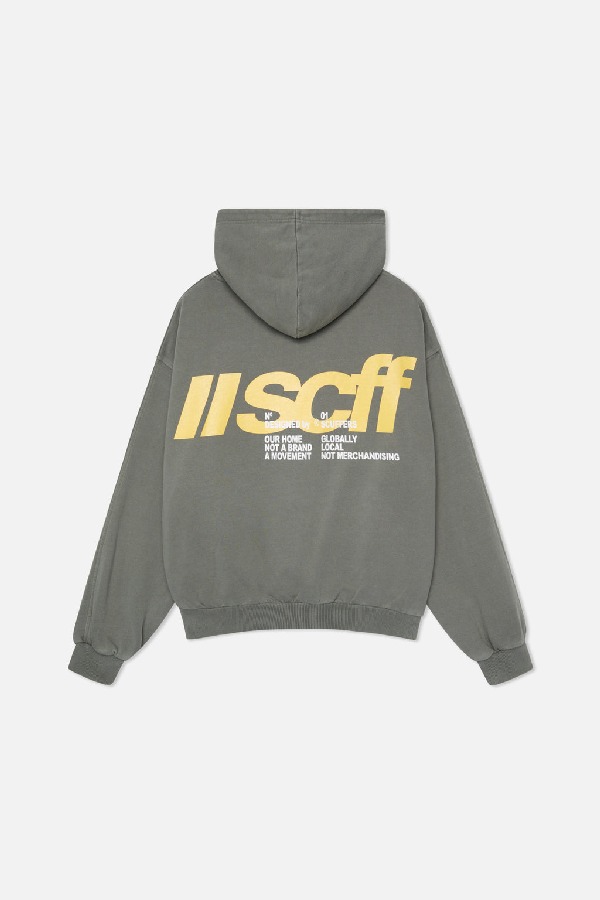 Hoodies Scuffers Globally Verdes | 57902GEMZ