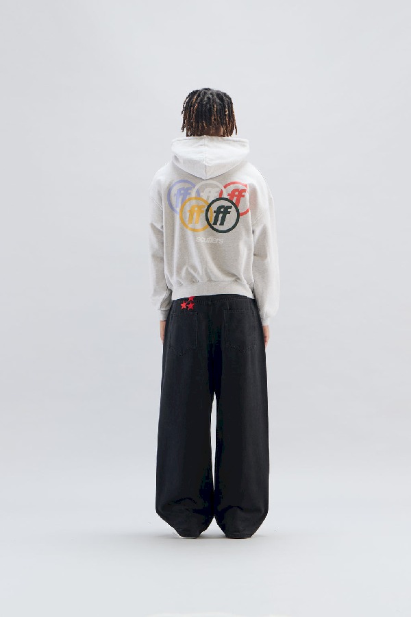 Hoodies Scuffers Glory Grises | 92703SERZ