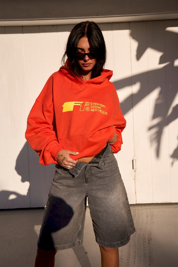 Hoodies Scuffers Heat Rojos | 92763QWPR