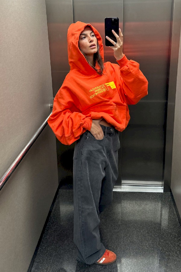 Hoodies Scuffers Heat Rojos | 92763QWPR