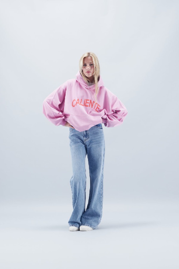Hoodies Scuffers Hot Rosas | 18395CXJG