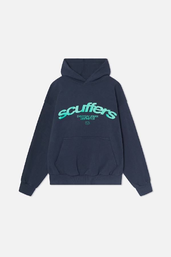 Hoodies Scuffers Iconic Grises Oscuro | 05164YGSF