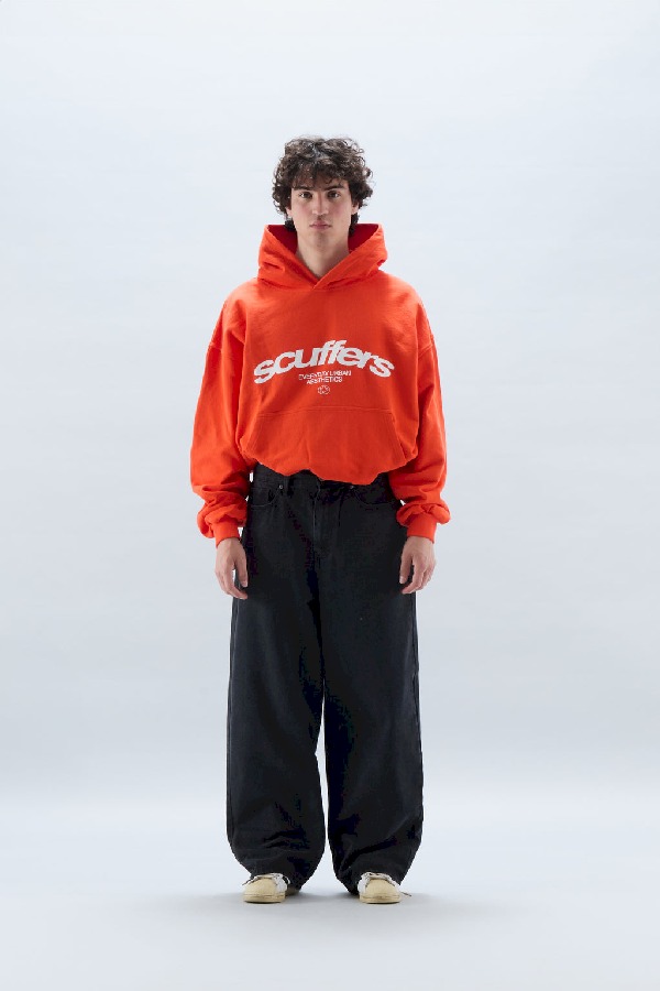 Hoodies Scuffers Iconic Rojos | 52031WRAH