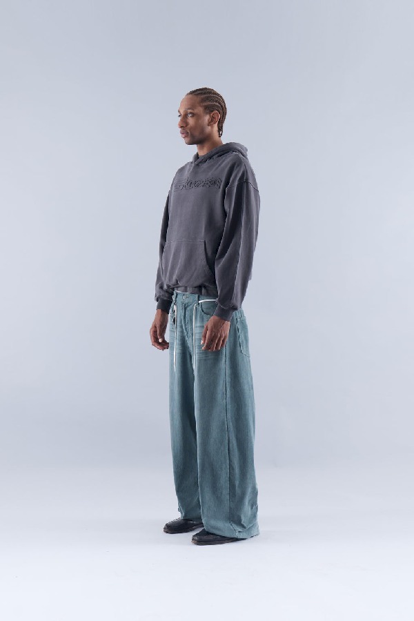 Hoodies Scuffers Internet Azules | 03915XLMS