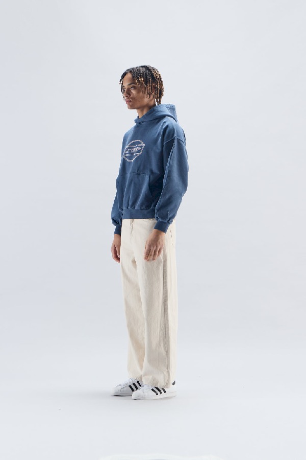 Hoodies Scuffers Load Azul Marino | 38564ZXIG