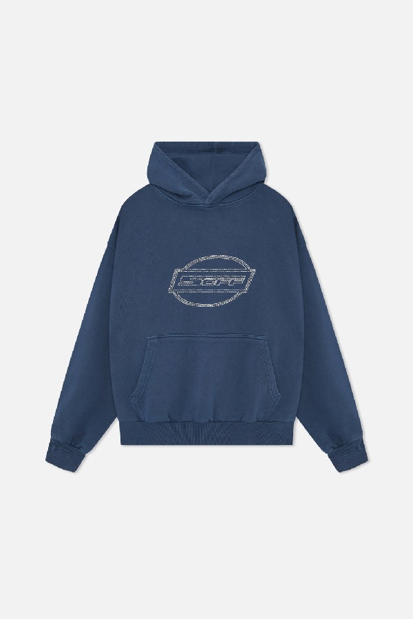 Hoodies Scuffers Load Azul Marino | 38564ZXIG