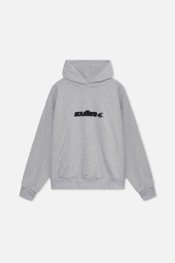 Hoodies Scuffers Merchan Grises Claro | 82304VLOK