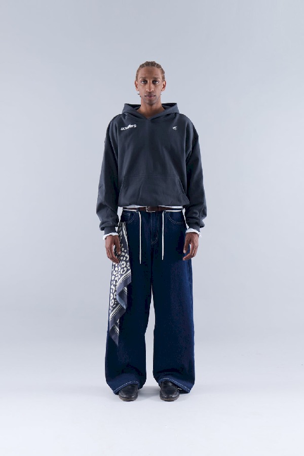 Hoodies Scuffers Motor Studios Negros | 18753YQXA