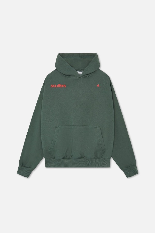Hoodies Scuffers Motor Studios Verdes | 45312RALX