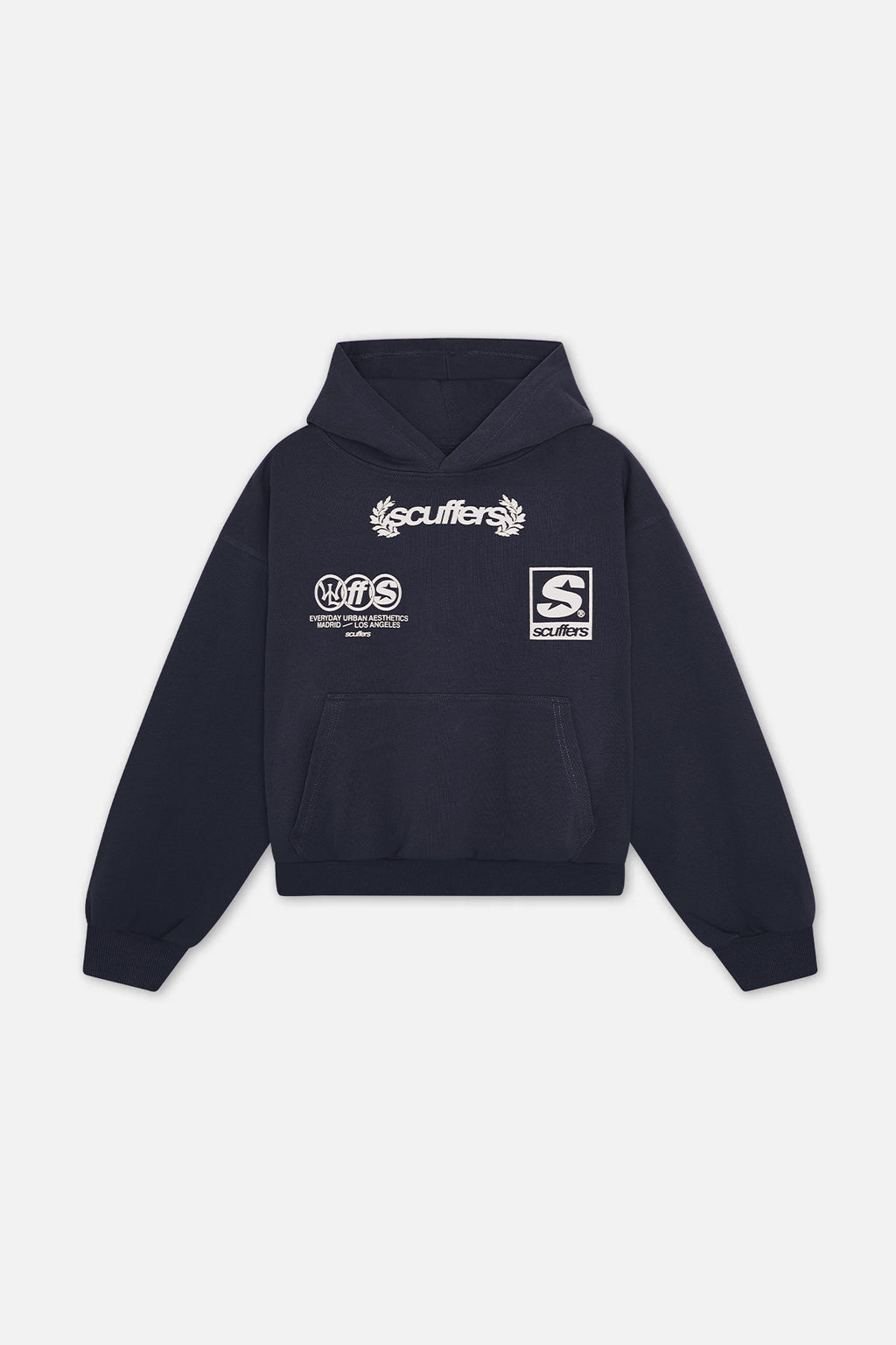 Hoodies Scuffers New Age Hoodie Azul Marino | 71638BYQK