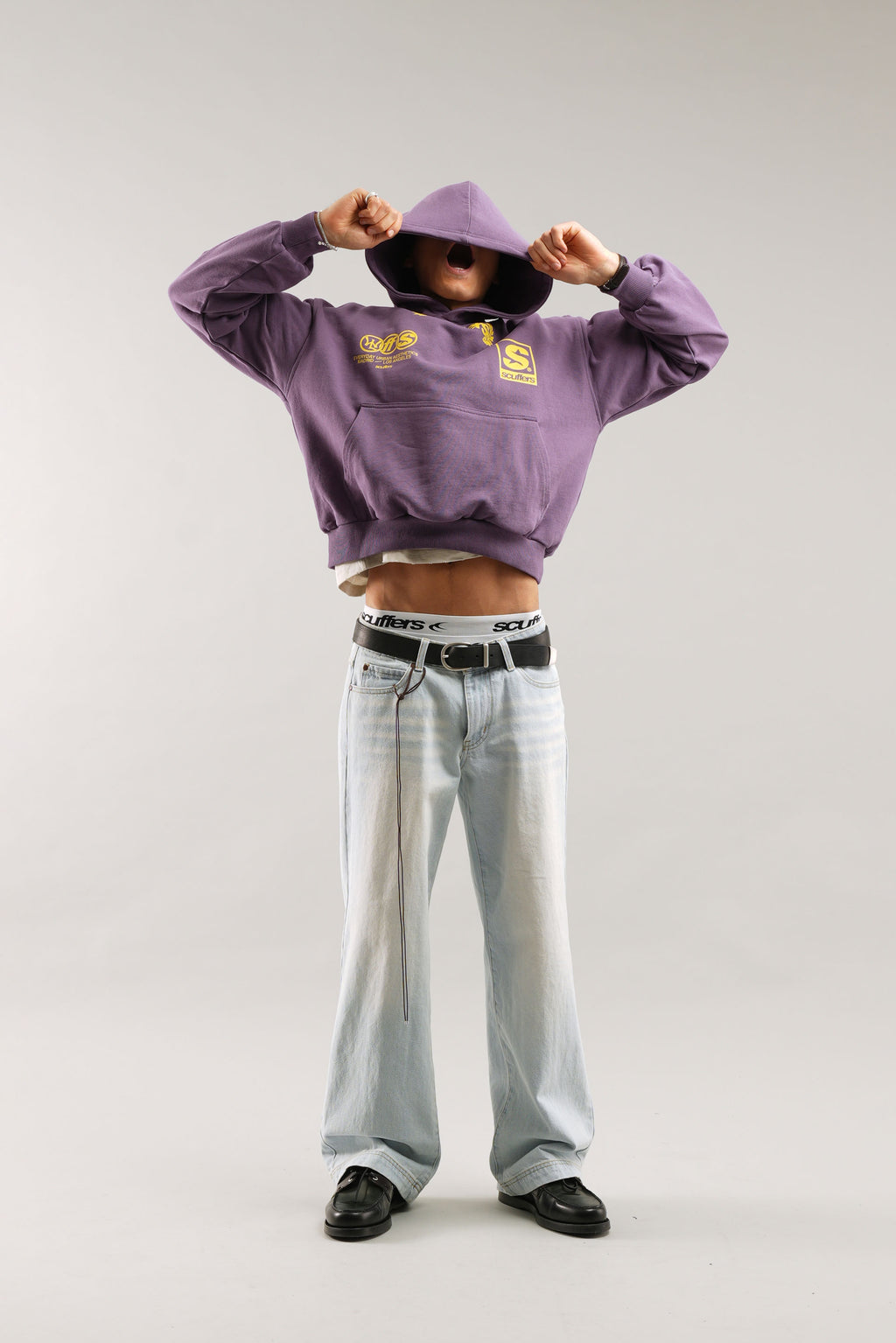 Hoodies Scuffers New Age Hoodie Morados | 31906JGZC