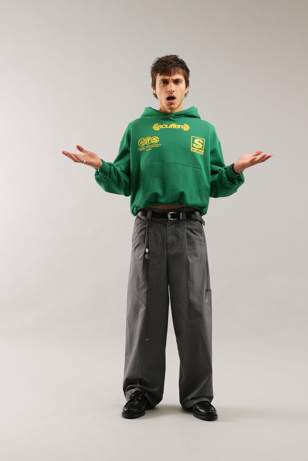 Hoodies Scuffers New Age Hoodie Verdes | 96710TXQZ