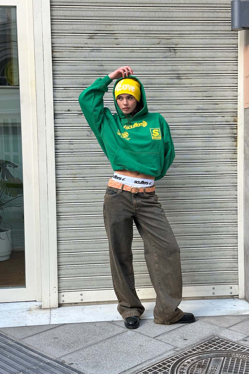 Hoodies Scuffers New Age Hoodie Verdes | 96710TXQZ