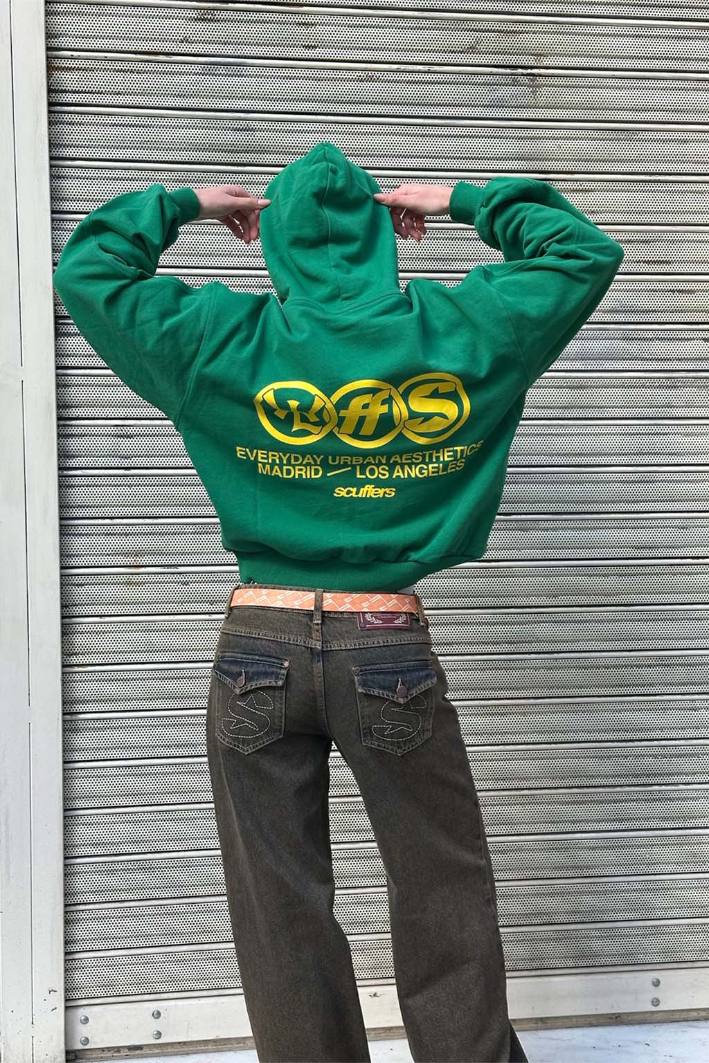 Hoodies Scuffers New Age Hoodie Verdes | 96710TXQZ