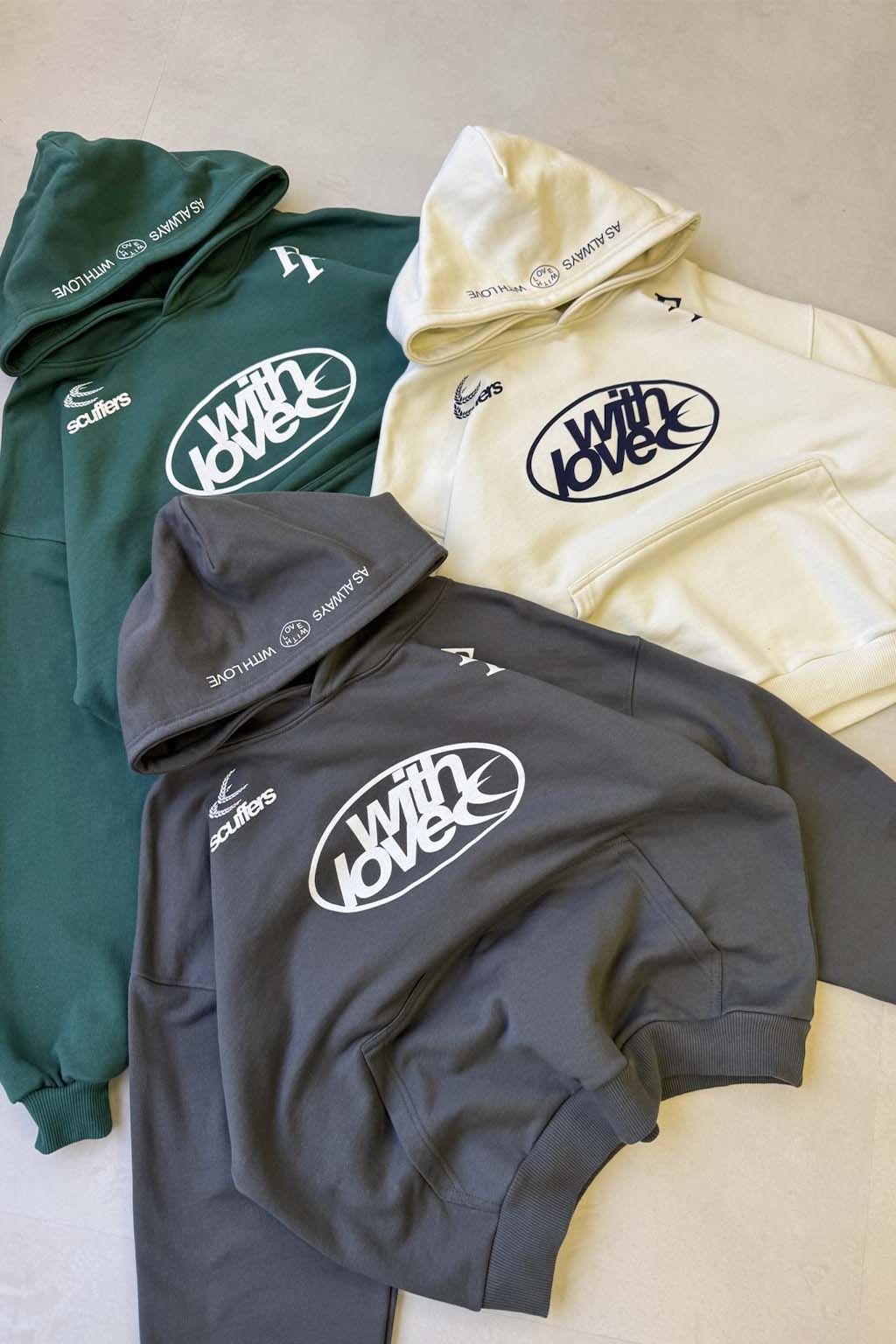 Hoodies Scuffers Paris Hoodie Azules | 10278LRPN