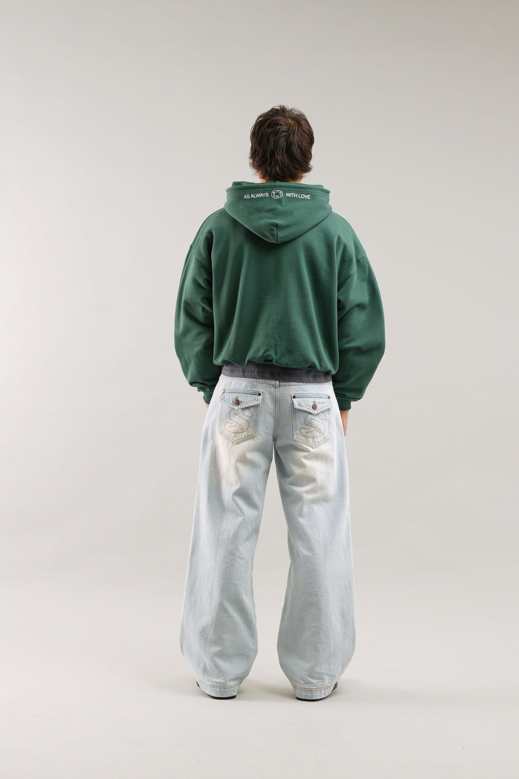 Hoodies Scuffers Paris Hoodie Verdes | 37205RNFL