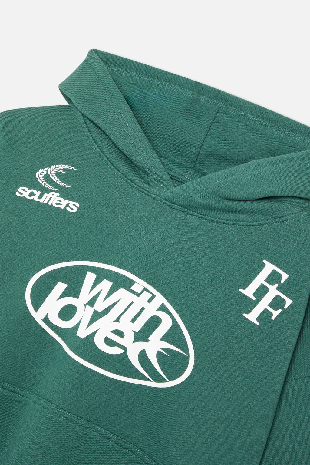 Hoodies Scuffers Paris Hoodie Verdes | 37205RNFL