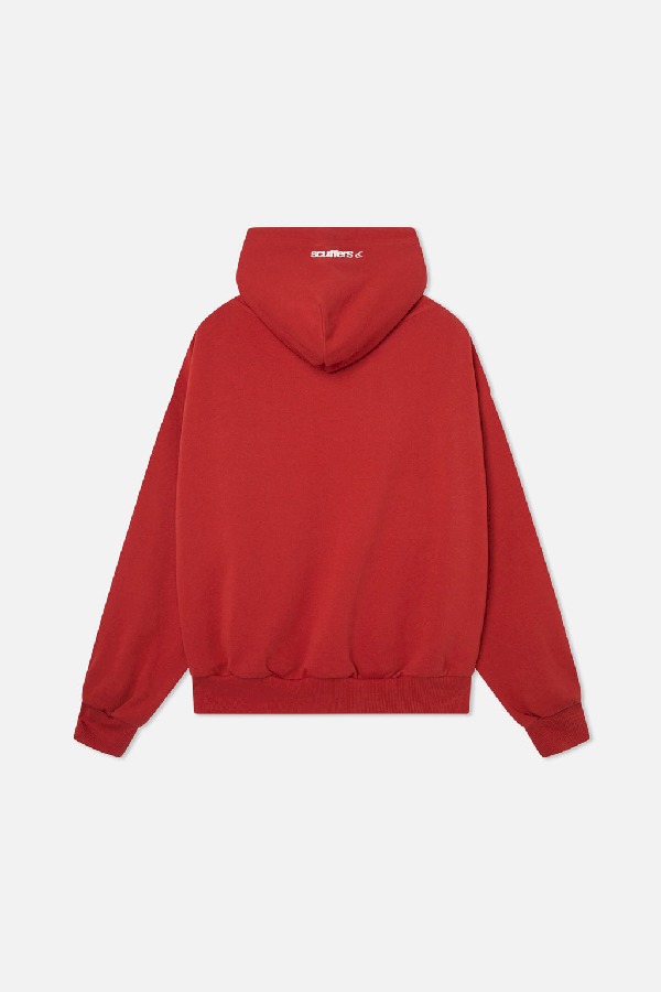 Hoodies Scuffers Picnic Rojos Oscuro | 14756BCYX