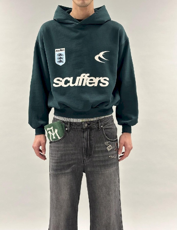 Hoodies Scuffers Picnic Verdes | 96243VBOR