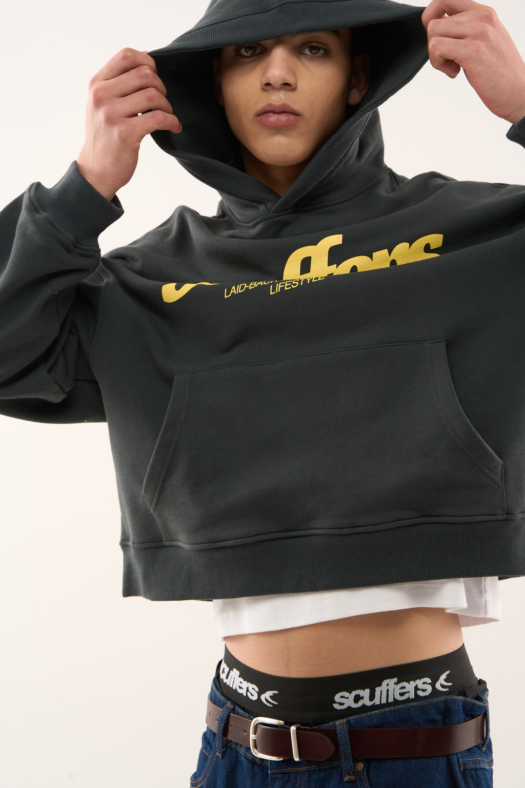 Hoodies Scuffers Pop Hoodie Azules | 16987XGBV