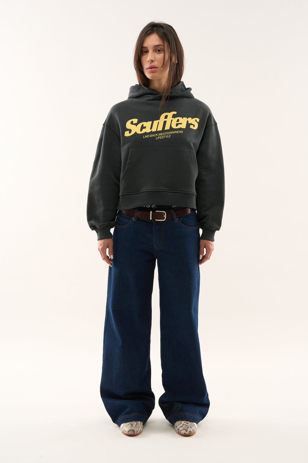 Hoodies Scuffers Pop Hoodie Azules | 16987XGBV