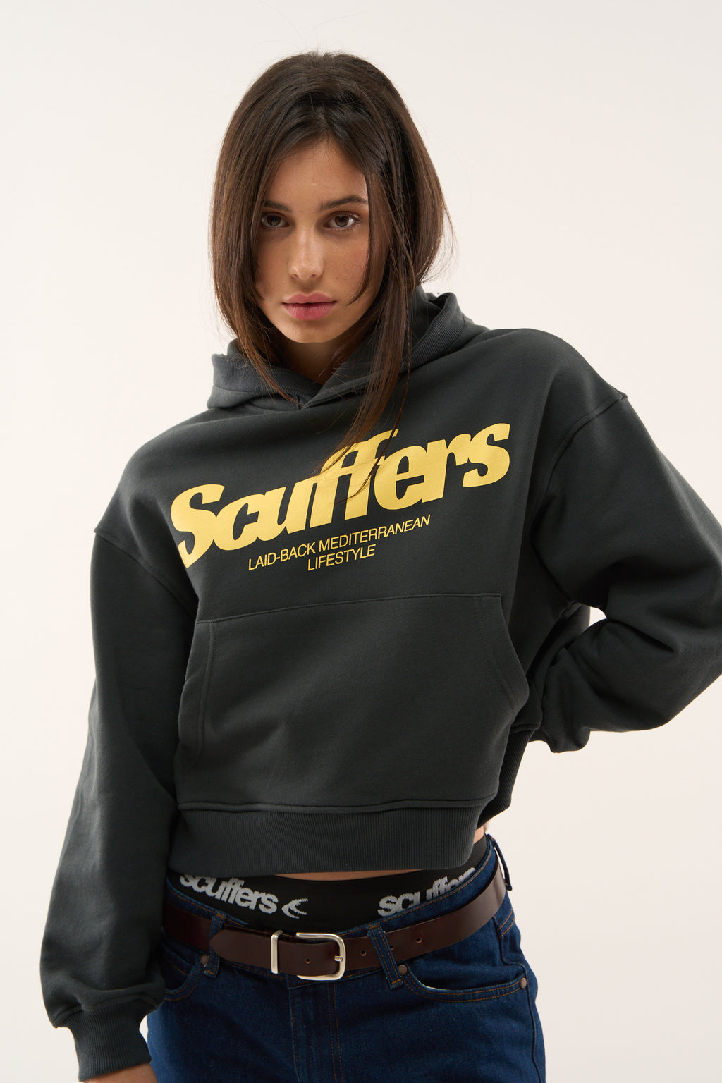 Hoodies Scuffers Pop Hoodie Azules | 16987XGBV
