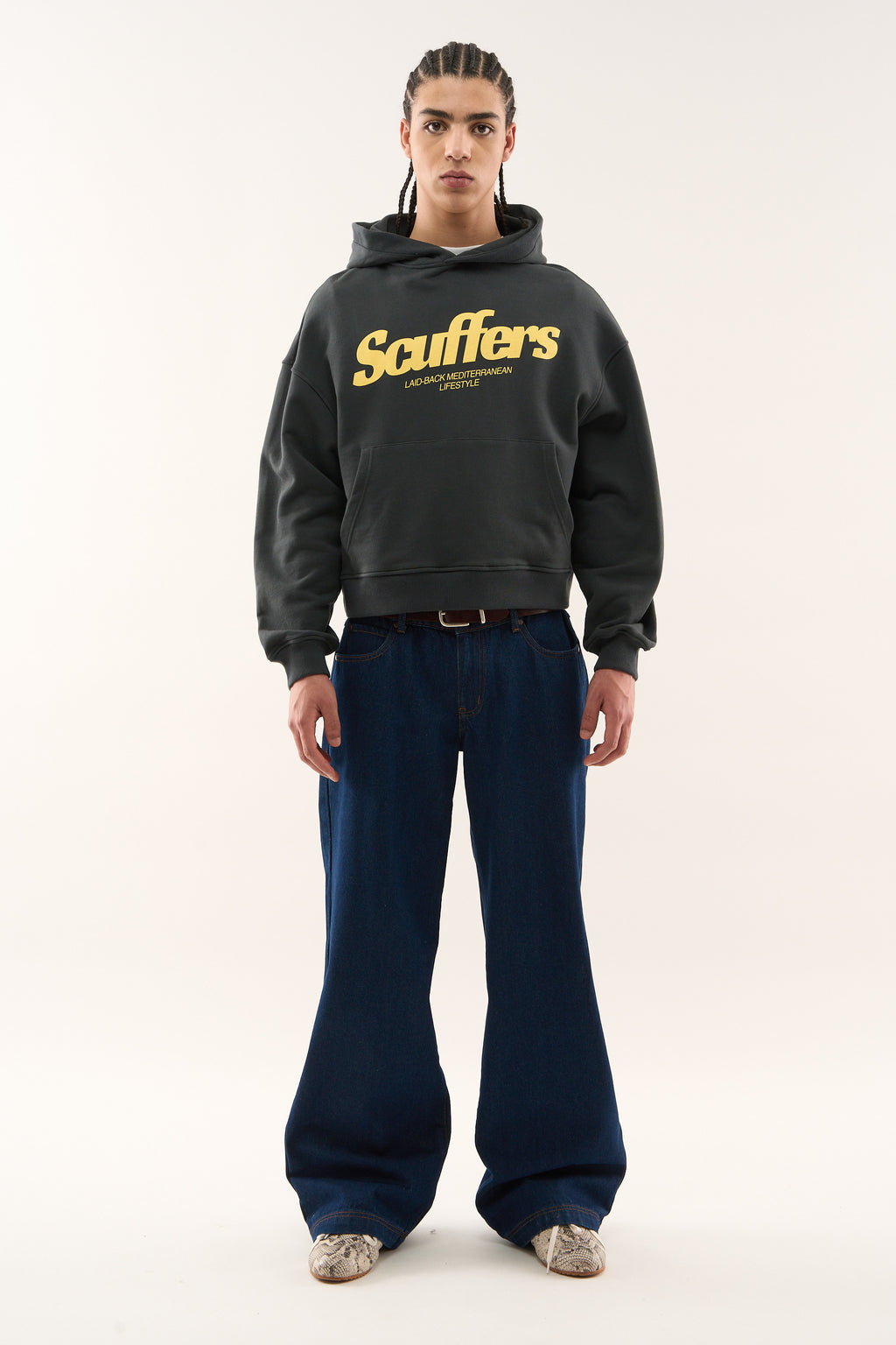 Hoodies Scuffers Pop Hoodie Azules | 16987XGBV