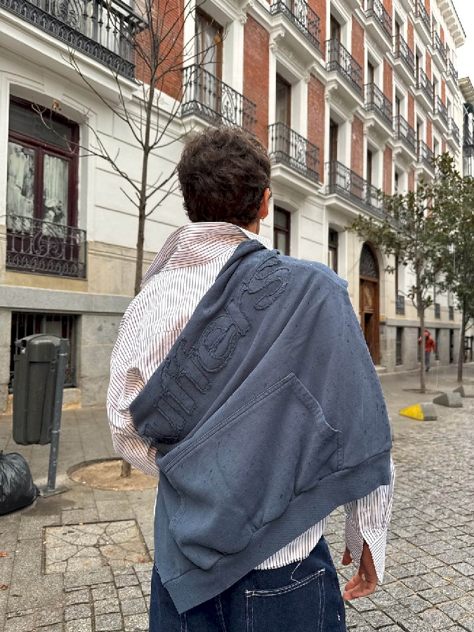 Hoodies Scuffers RAW Azules | 19357OFAJ