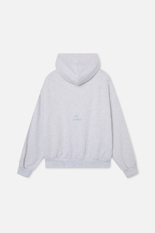Hoodies Scuffers RAW Grises Claro | 93574QHTK