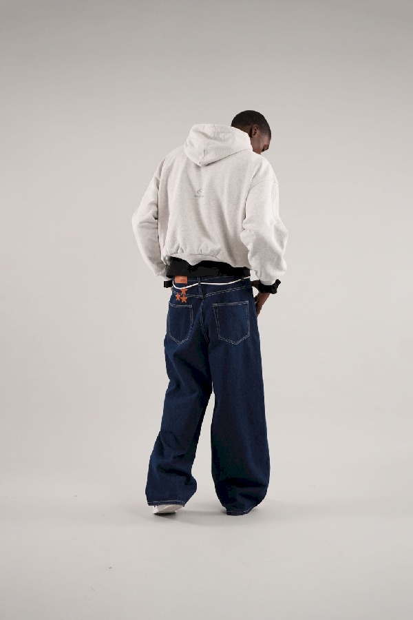 Hoodies Scuffers RAW Grises Claro | 93574QHTK