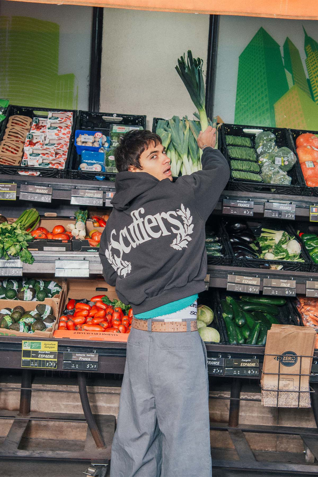 Hoodies Scuffers Romeo Hoodie Azules | 20479UWQZ