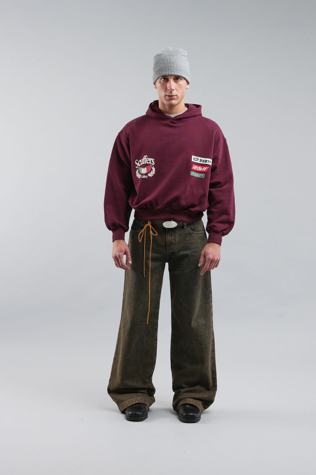 Hoodies Scuffers Romeo Hoodie Vino | 74620YSCQ