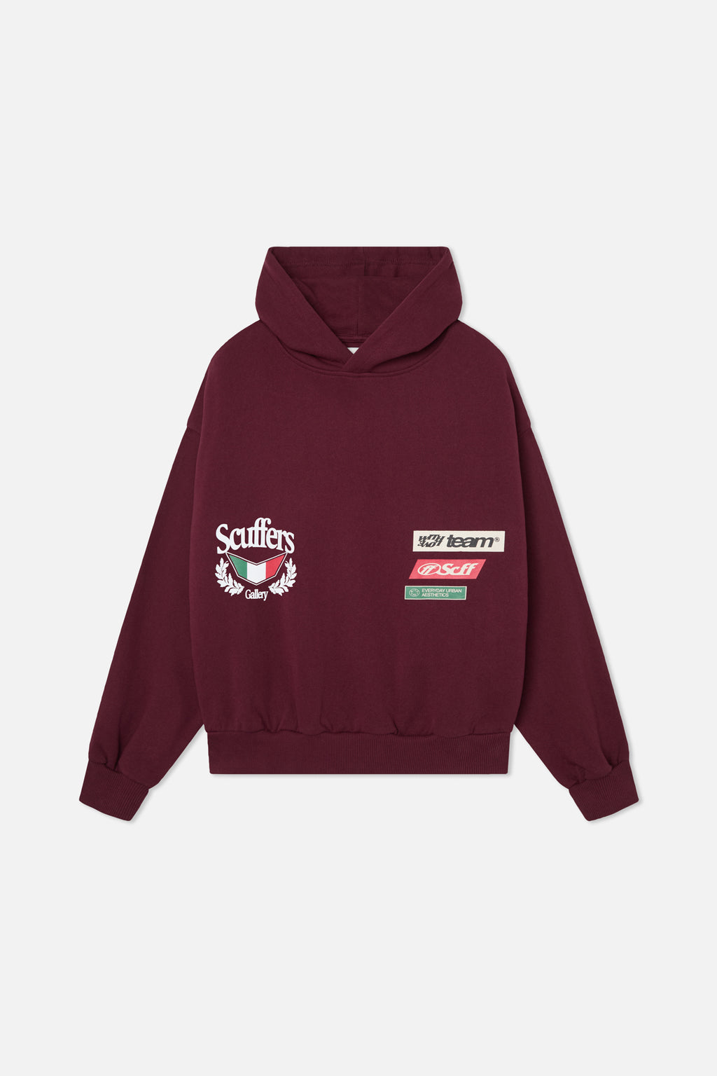 Hoodies Scuffers Romeo Hoodie Vino | 74620YSCQ