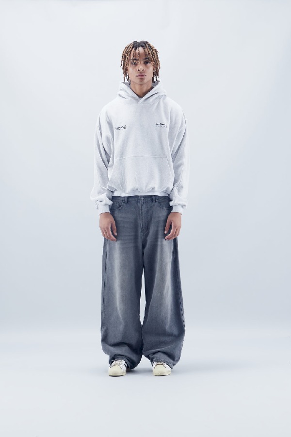 Hoodies Scuffers SSS Grises Claro | 61785PBZU