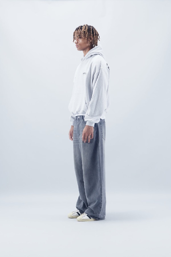 Hoodies Scuffers SSS Grises Claro | 61785PBZU