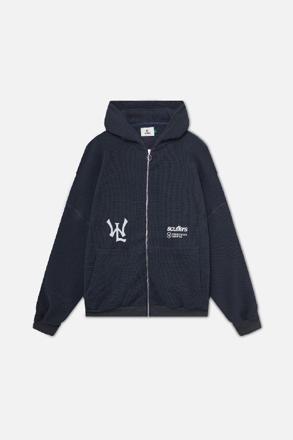 Hoodies Scuffers SSS Lover Zipped Azul Marino | 01739QKAC