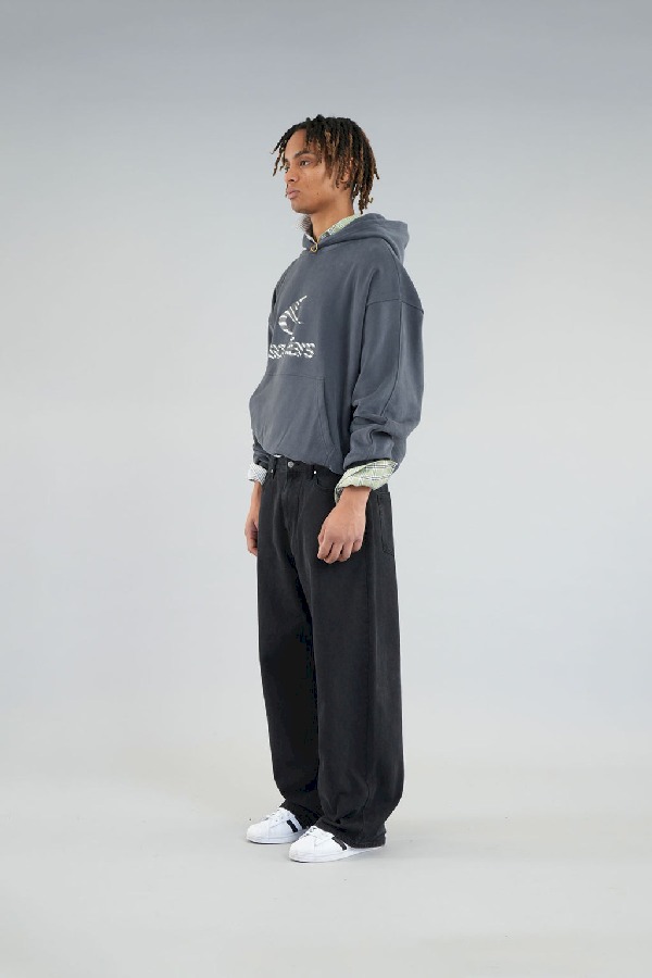 Hoodies Scuffers Safari Negros | 87431GIEK